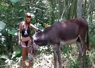 Sexy beast porn scene with amateur couple