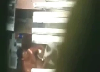 Muscular guy gives a sexy dog a deep throat fuck